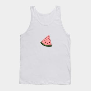 Cute watermelon hand drawn pattern Tank Top